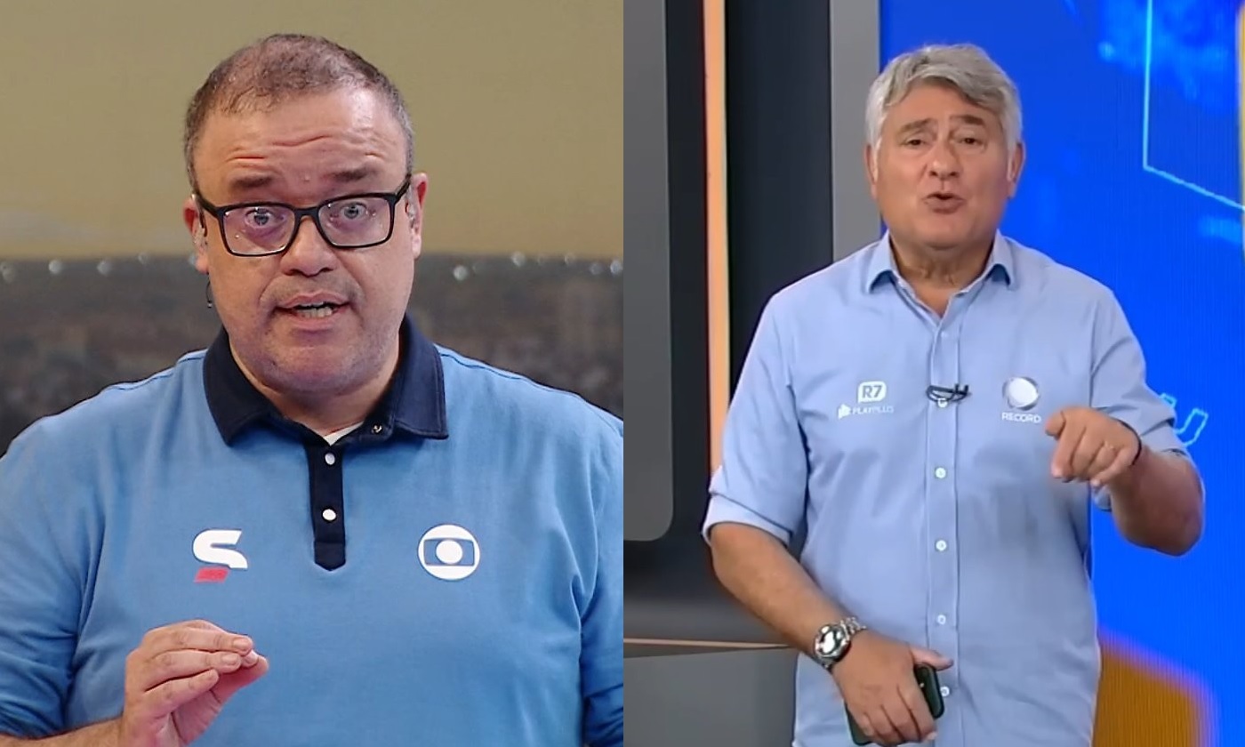 Audiência do futebol na Globo e na Record