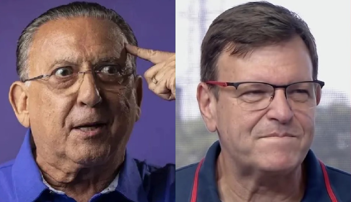 Galvão Bueno e Sergio Mauricio na Band