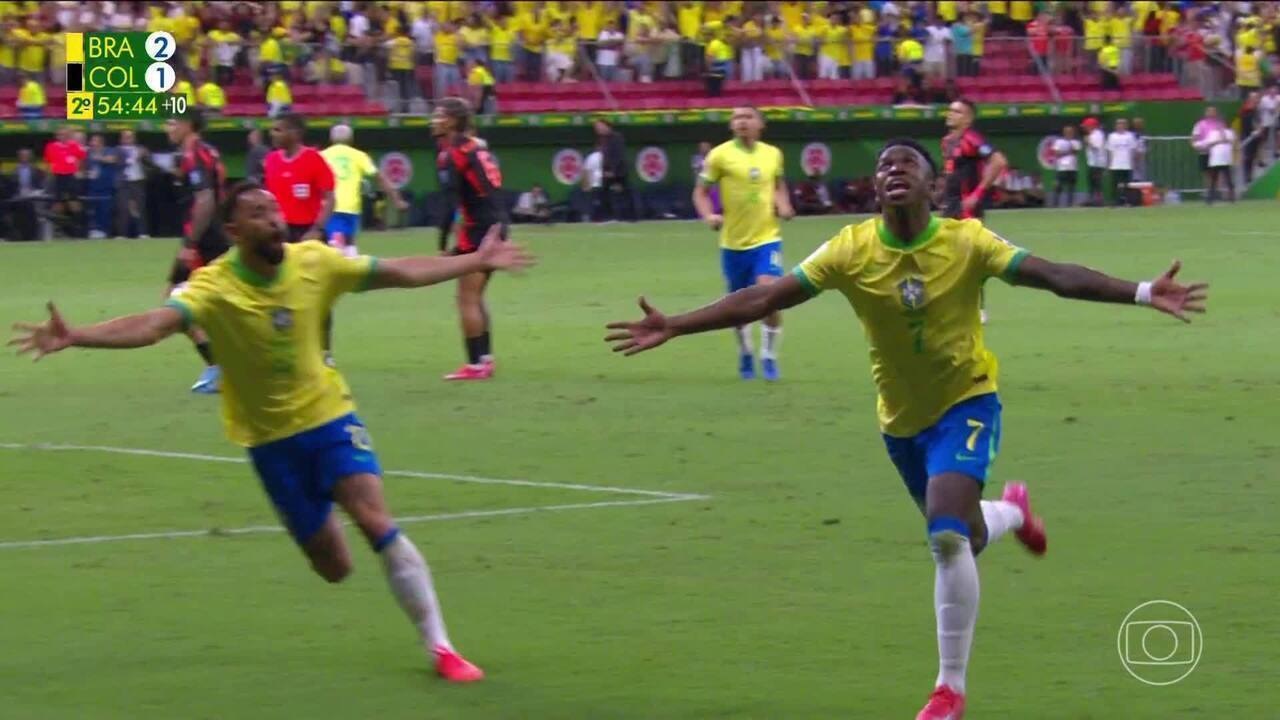Audiência de Brasil x Colômbia