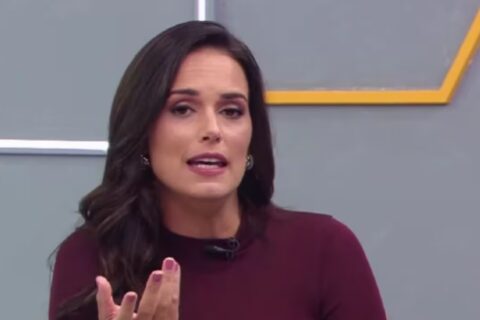 Após sumir de programa de Craque Neto, Livia Nepomuceno é alvo de atitude da Band