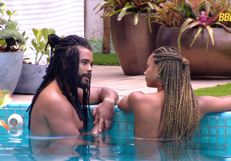 Diogo Almeida e Aline, ex-participantes do BBB 2025