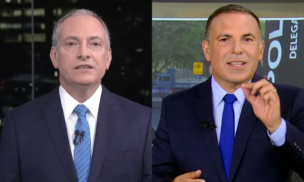 Audiência de Globo e Record
