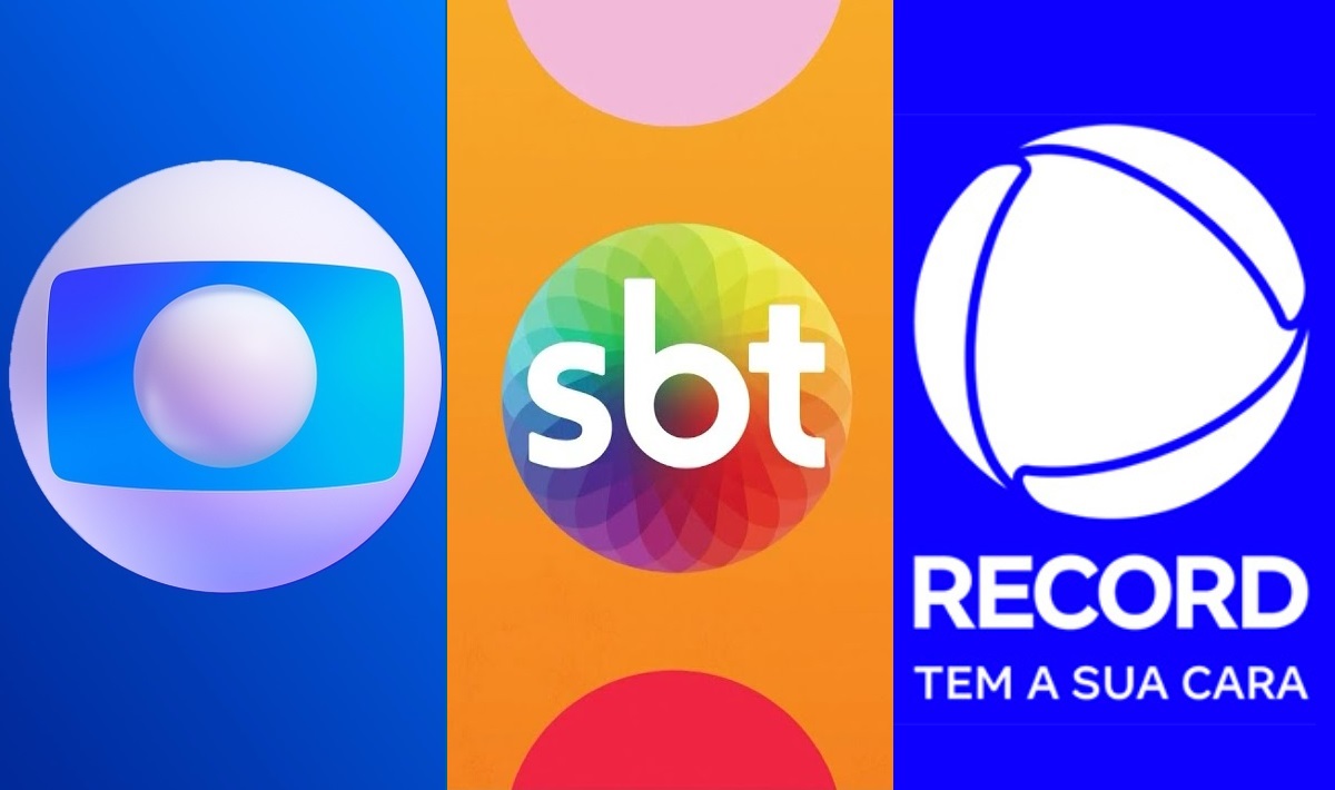 Audiência de Globo, Record e SBT