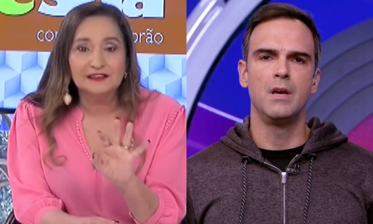 Sonia Abrão e Tadeu Schmidt