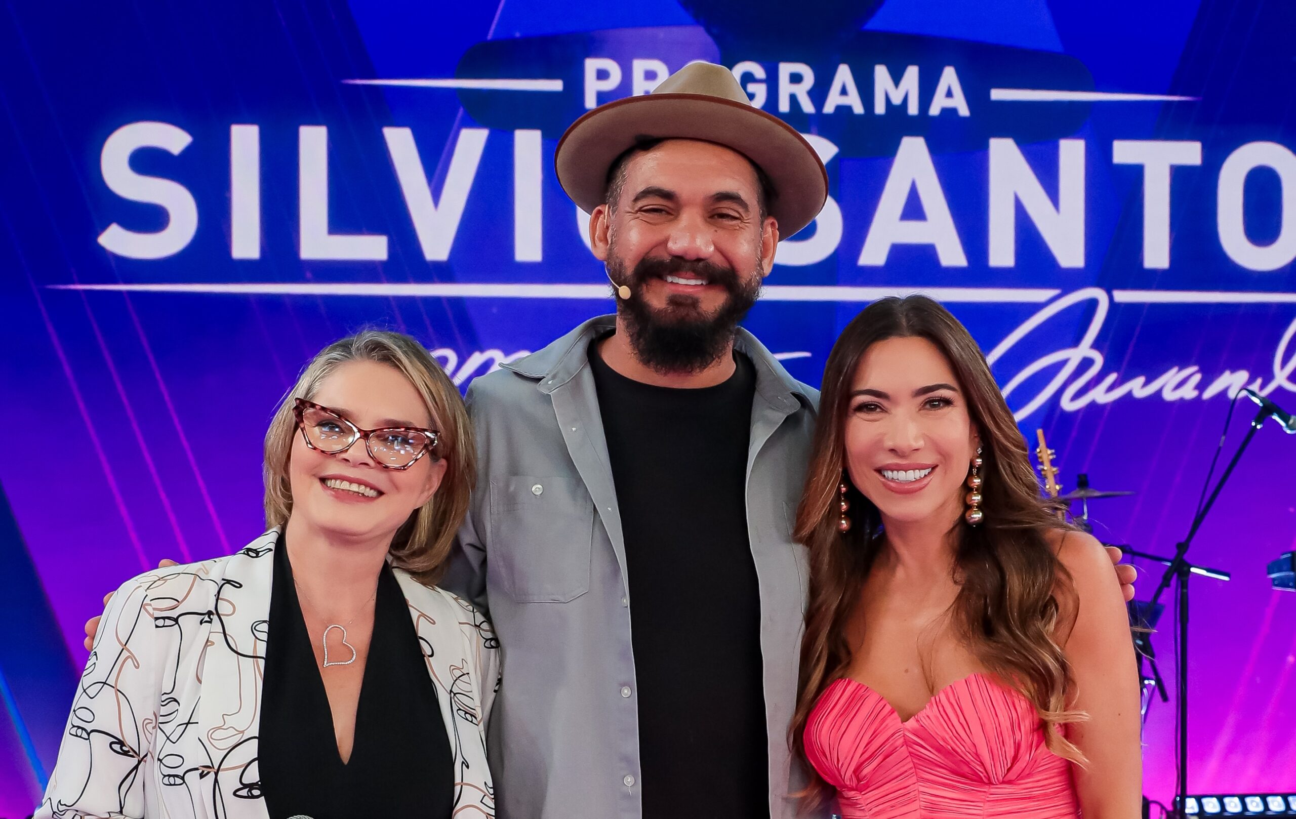 Cintia Abravanel, Eduardo Kobra e Patricia Abravanel