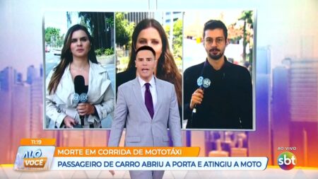 Luiz Bacci faz discurso emocionado em retorno ao SBT após 15 anos