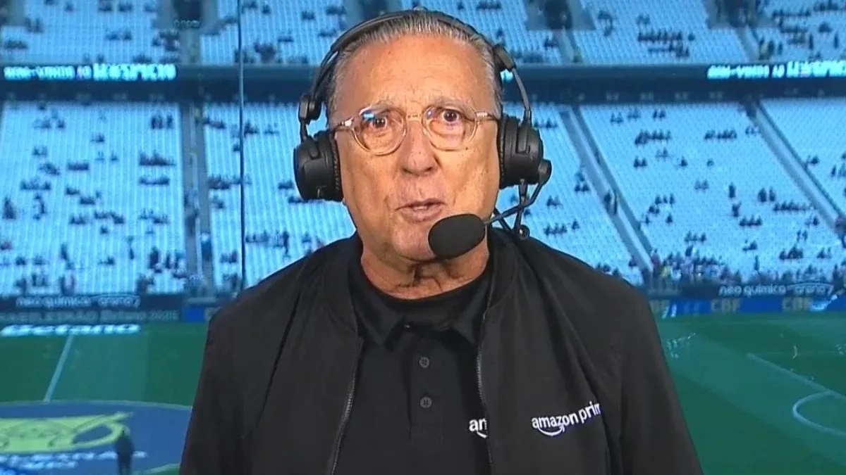 Galvão Bueno fala sobre Cuca