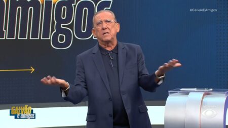 Galvão Bueno sem papas na língua contra a CBF surpreende a audiência da Band: Ibope da TV