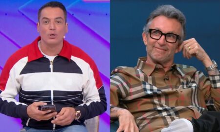 Ao vivo na Band, Craque Neto pede ajuda a Leo Dias, do SBT, por motivo inusitado