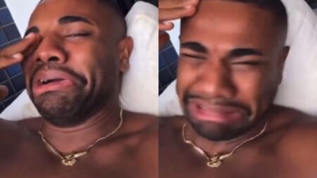 Davi Brito ri e debocha ao ser questionado sobre agressão: “atitude infantil”