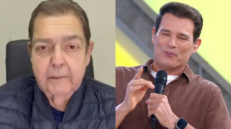 Como assim? Faustão surge no SBT completamente de surpresa
