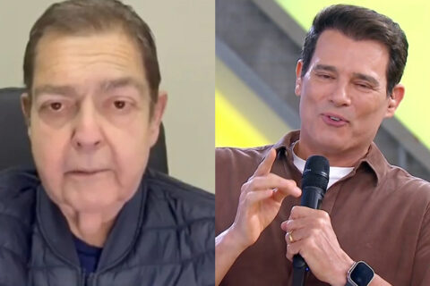 Como assim? Faustão surge no SBT completamente de surpresa