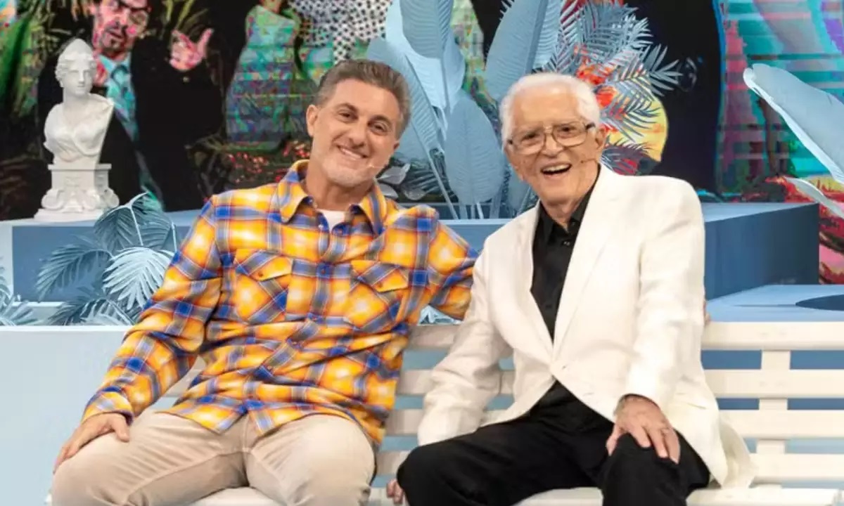 Luciano Huck e Carlos Alberto de Nóbrega
