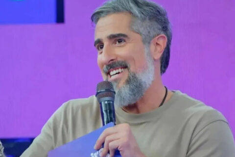 Marcos Mion faz discurso religioso e cita Jesus Cristo no Caldeirão