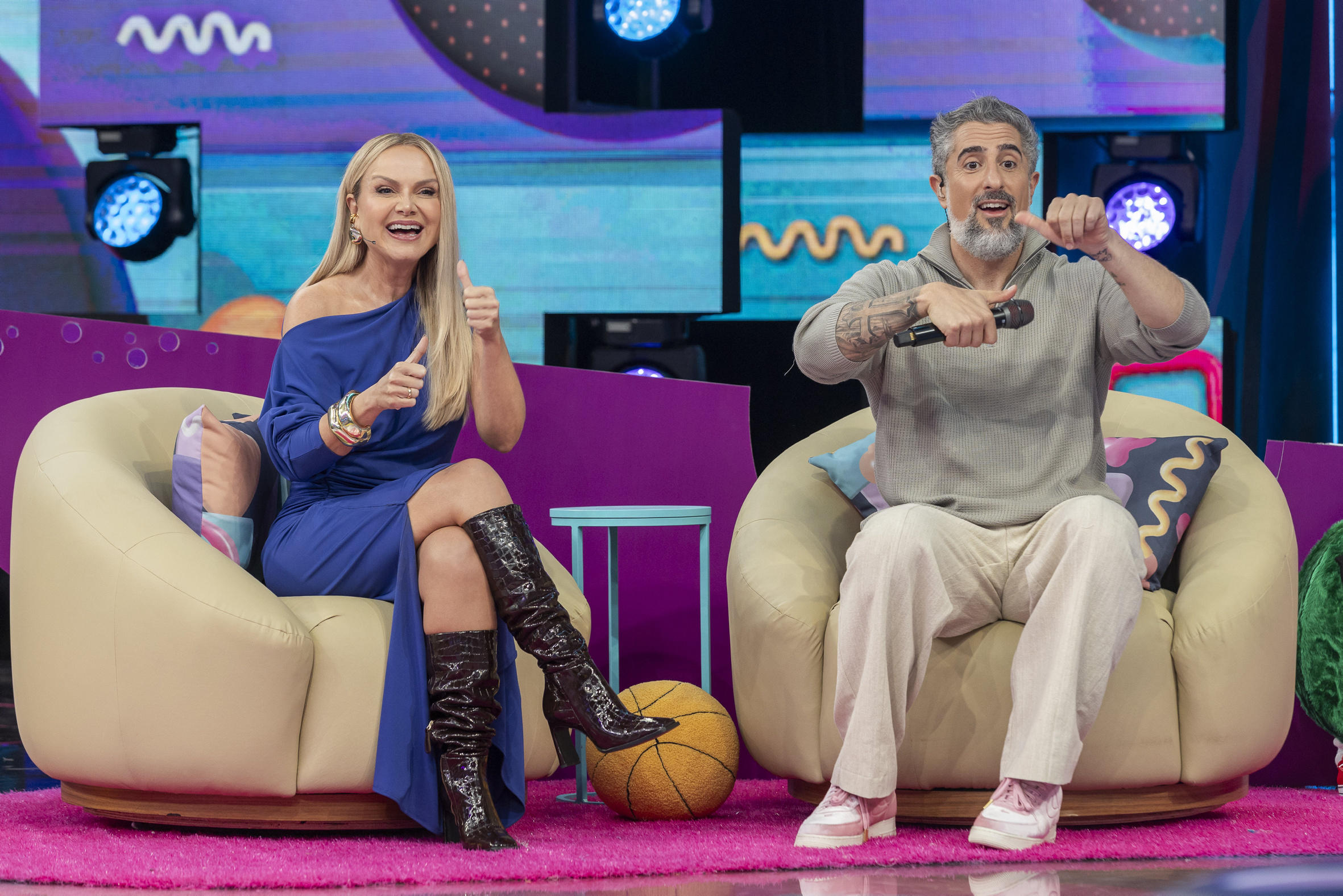 Marcos Mion e Eliana