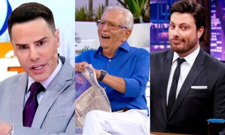 Luiz Bacci, A Praça É Nossa e The Noite animam a audiência do SBT: Ibope da TV