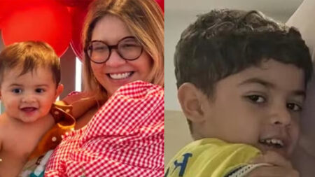 Aos 5 anos, filho de Marília Mendonça usa sensor para controlar doença crônica