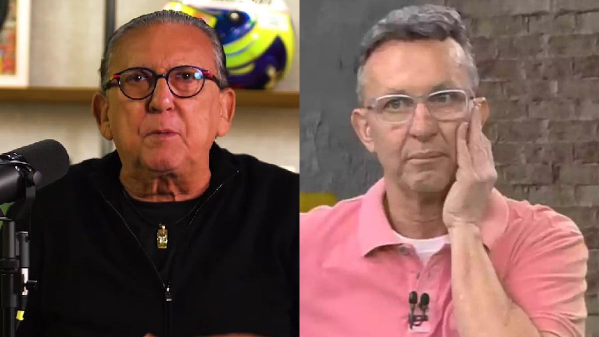 Galvão Bueno e Craque Neto na Band