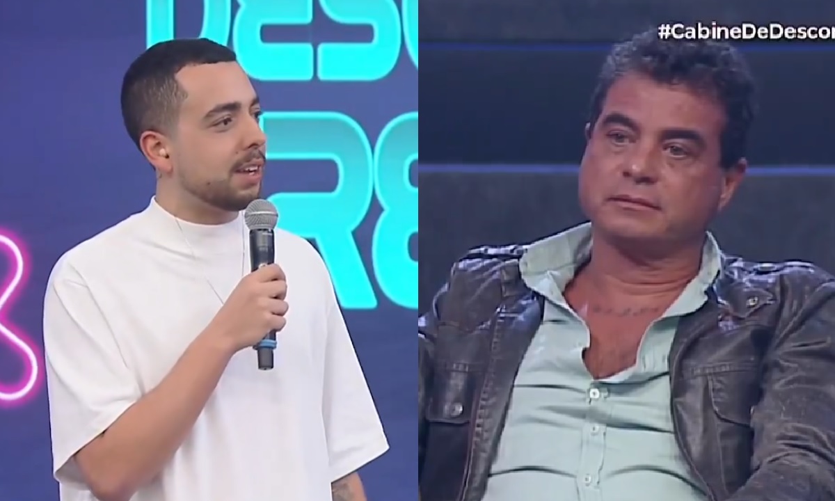 Lucas Selfie e Dhomini protagonizam crise no Power Couple