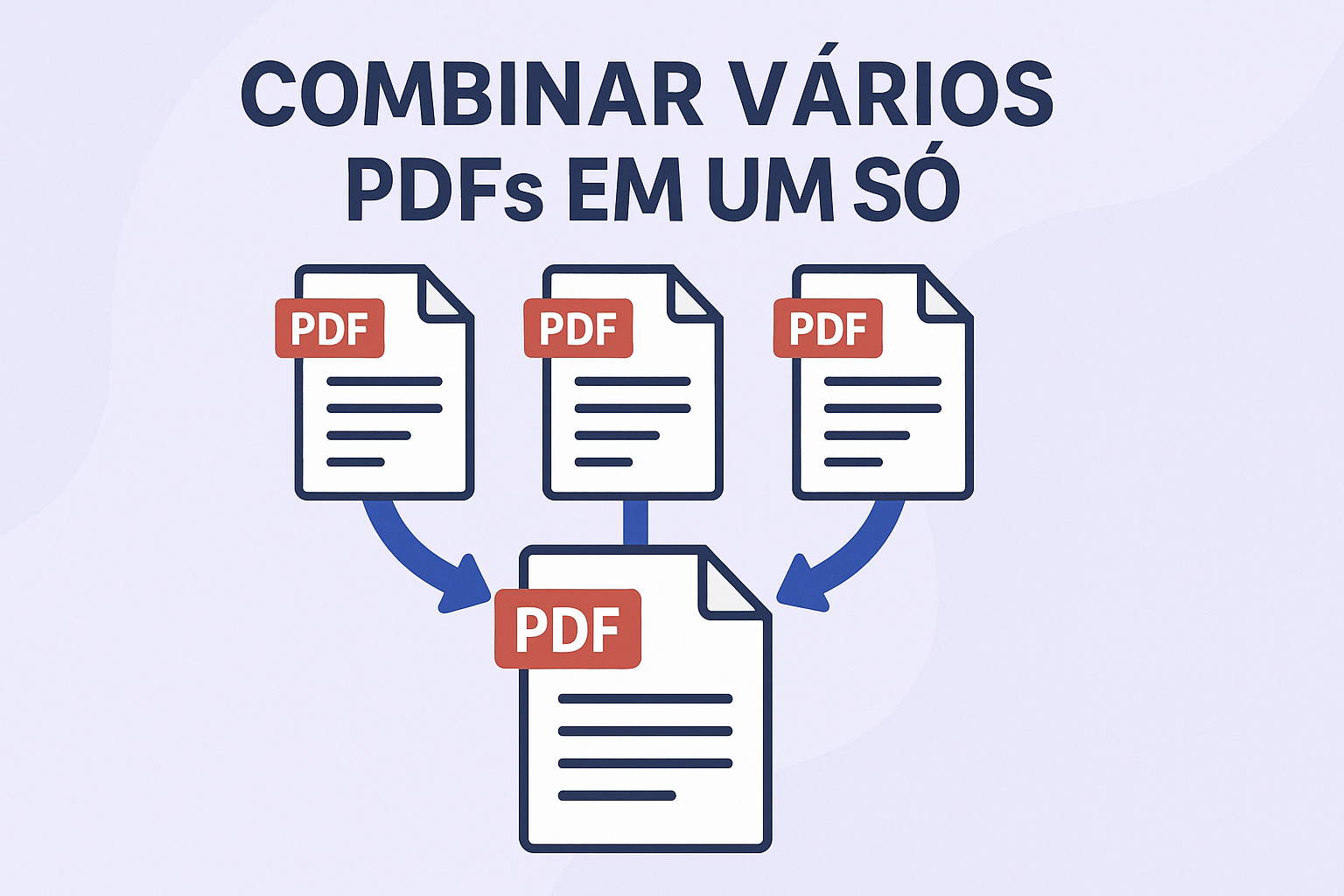 Como unir vários PDFs em um só