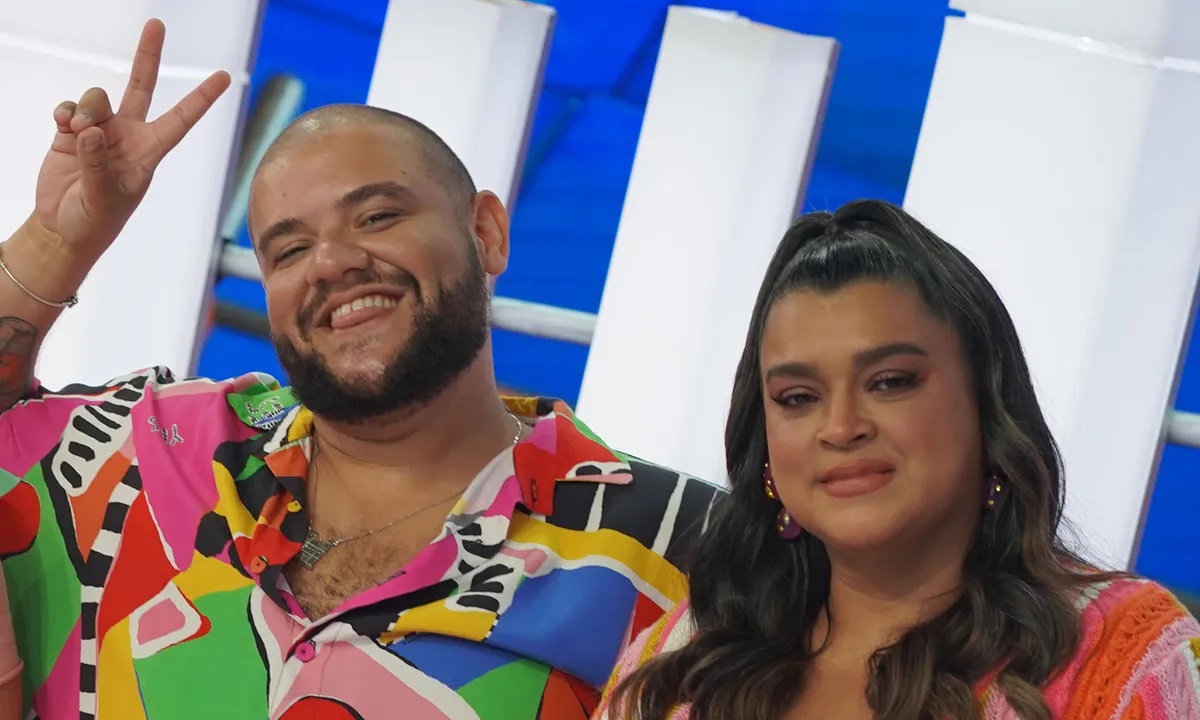 Gominho e Preta Gil