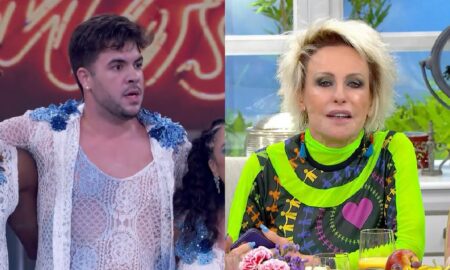 Álvaro provoca gargalhada em Ana Maria Braga com pedido ao vivo na Globo