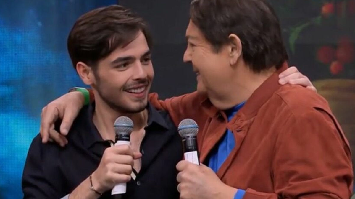 João Silva e Faustão na TV