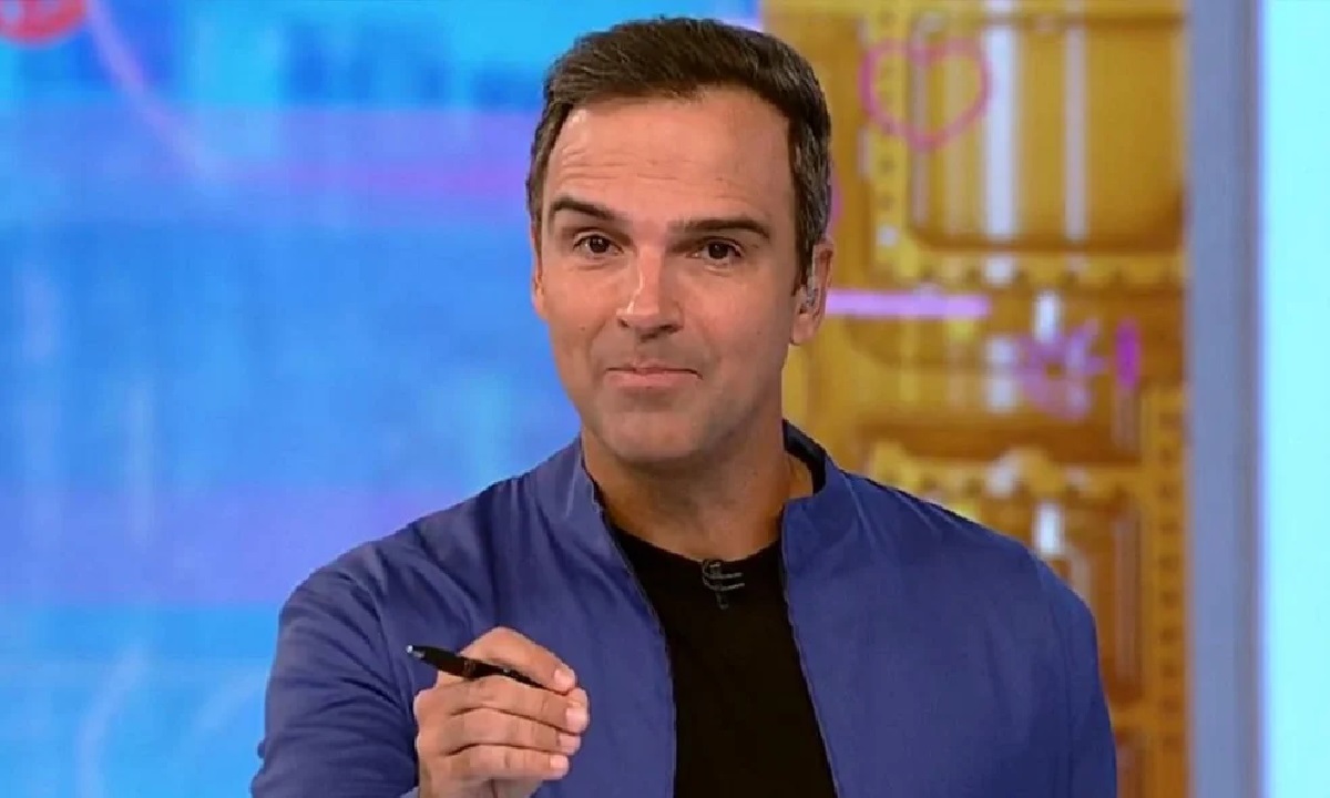 Tadeu Schmidt no BBB da Globo