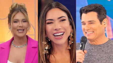 Ibope da TV: SBT passa o trator na Record com Patricia Abravanel, Celso Portiolli e Virginia