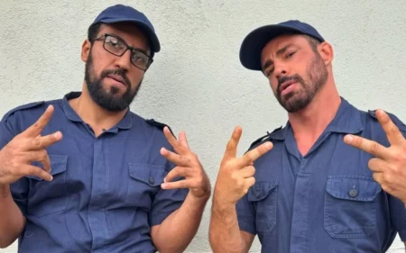 Briga entre Bella Campos e Cauã Reymond abriu espaço para dupla César e Olavo em Vale Tudo