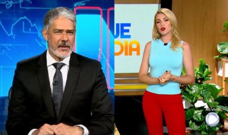 Ibope da TV: Perto da despedida, JN dispara com Bonner; Hoje em Dia bate o SBT