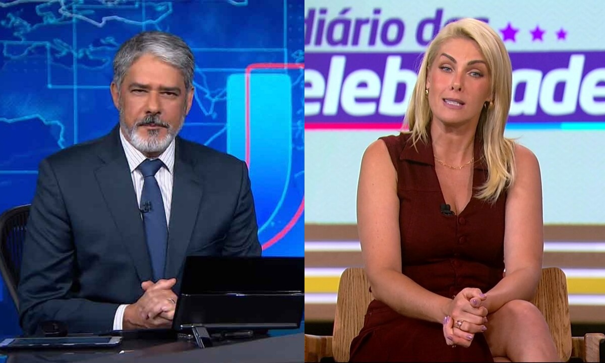 Audiência de Jornal Nacional e Hoje em Dia