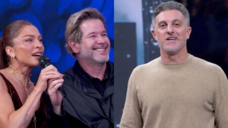 Grosseria na Globo? A atitude de Luciano Huck com Grazi Massafera e Murilo Benício