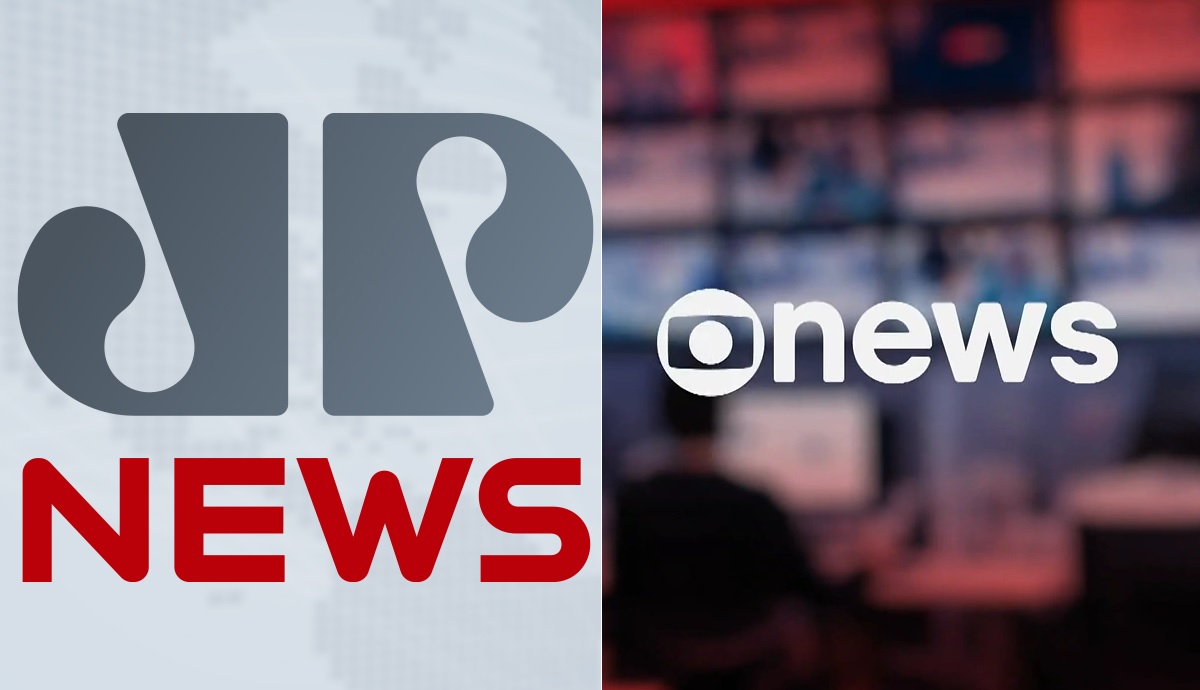 Audiência de Jovem Pan News e GloboNews