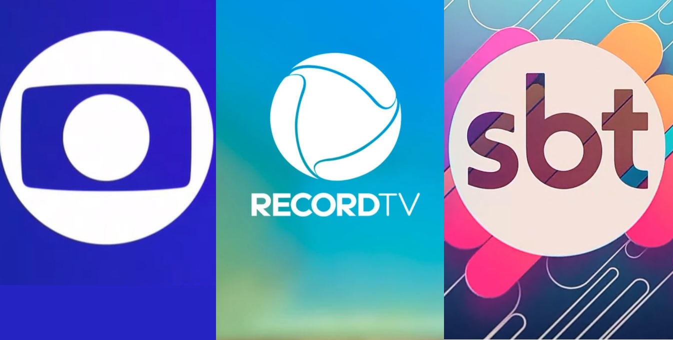 Audiência de Globo, Record e SBT