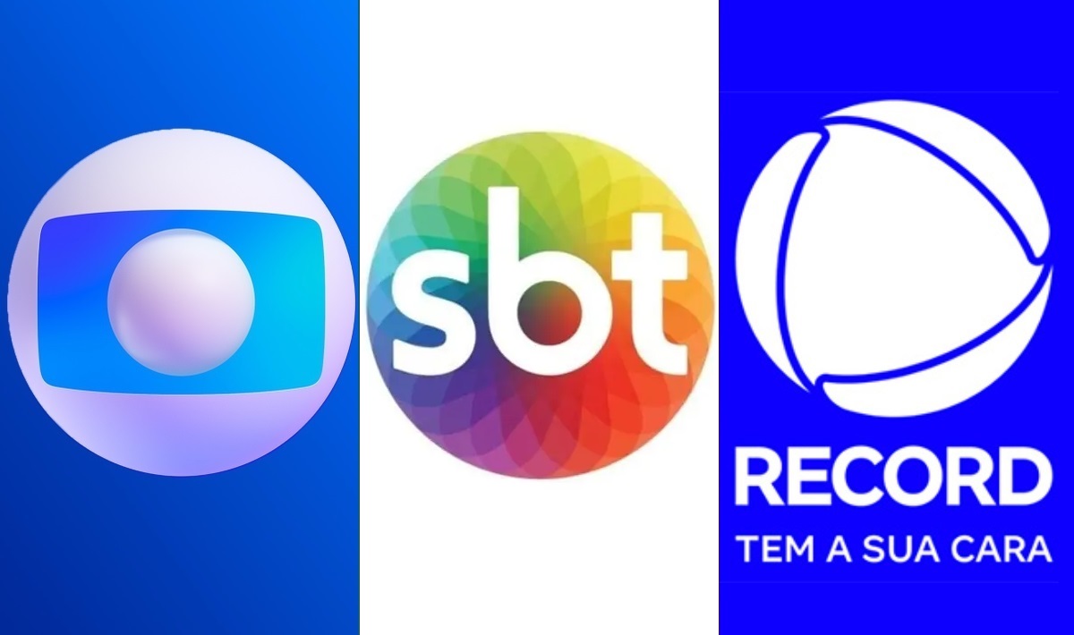 Globo, SBT e Record transmitem futebol, ao vivo