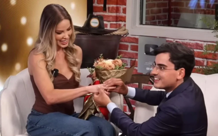 Dudu Camargo surpreende e assume namoro com Saory fora de A Fazenda