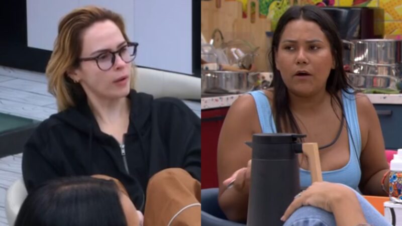 BBB 26: Ana Paula Renault oferece aliança à Chaiany