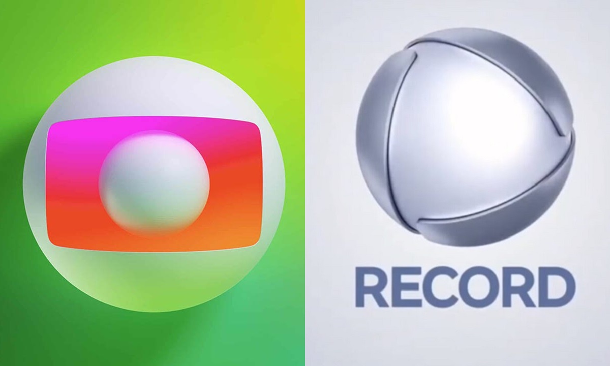 Audiência de Globo e Record
