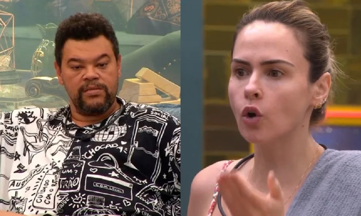 Babu Santana e Ana Paula Renault