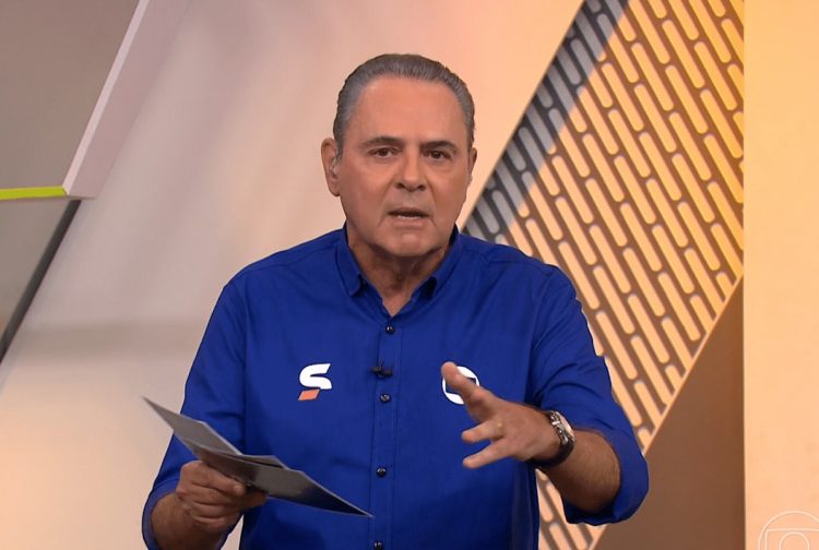 Luís Roberto é o narrador oficial da Globo (Imagem: Reprodução / Globo)