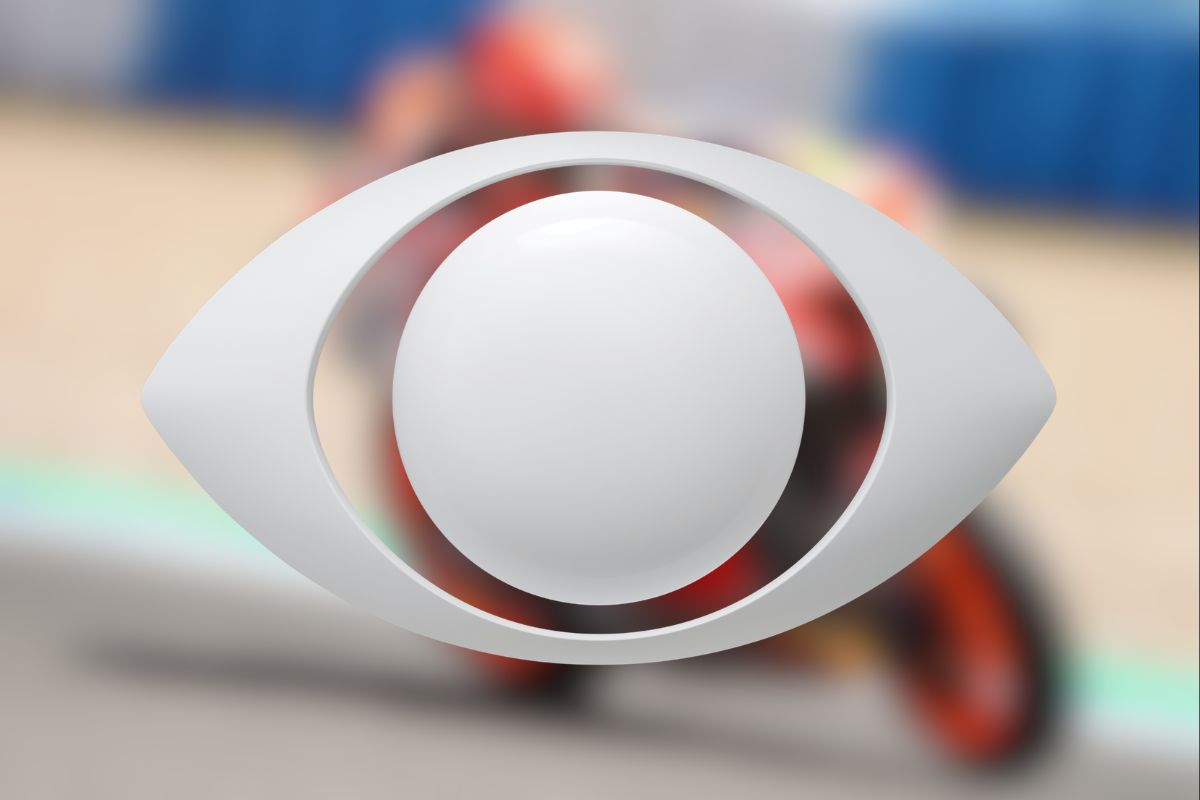 Logo da Band em cima de moto do MotoGP