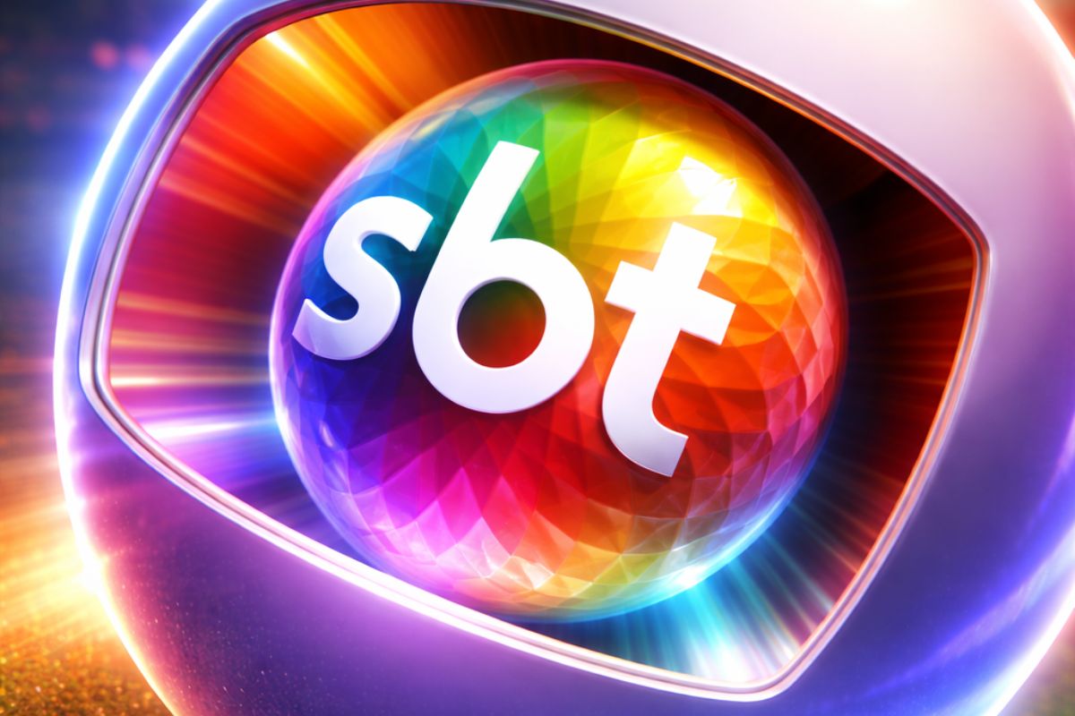 Representação conceitual de um logo da SBT x Globo