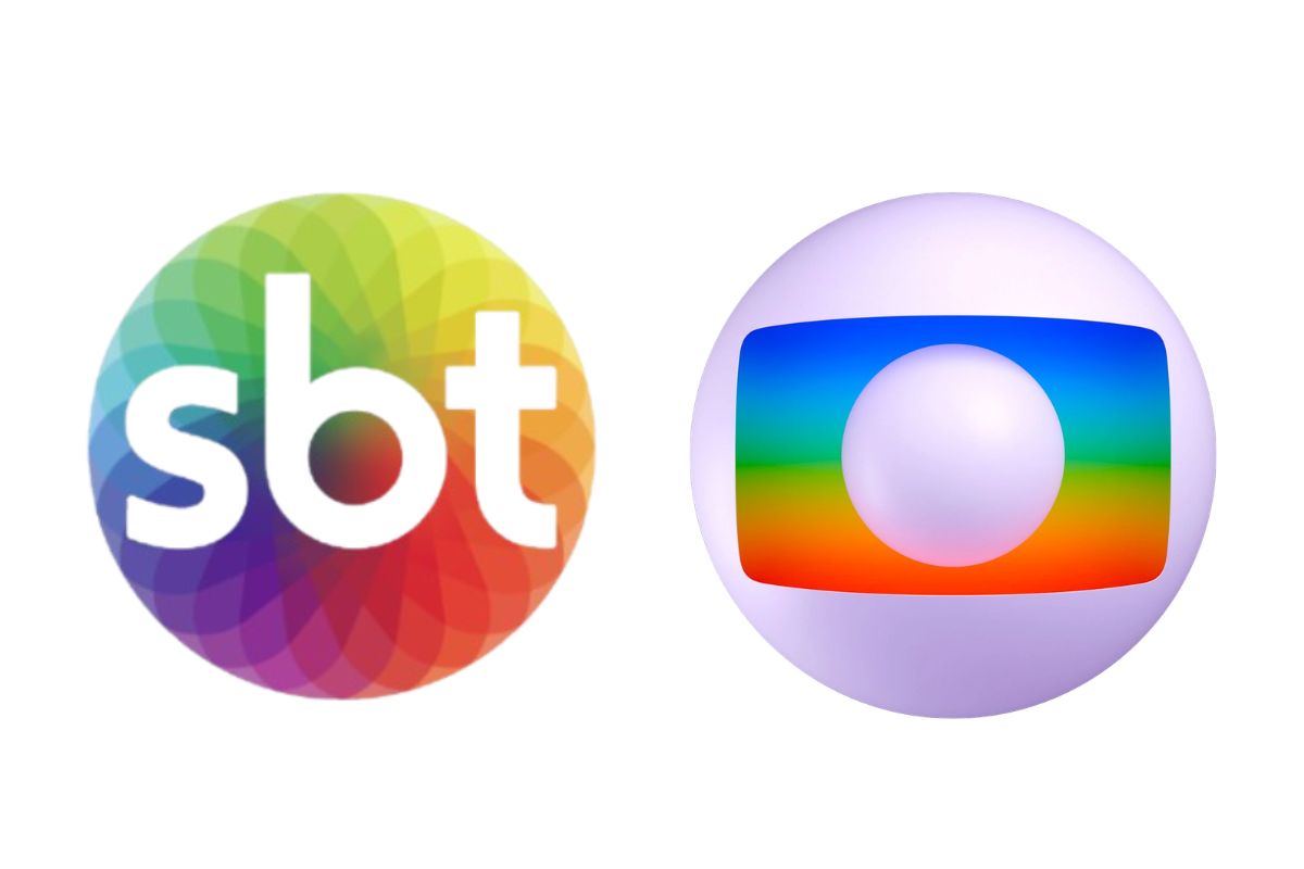 Logo da SBT x Globo