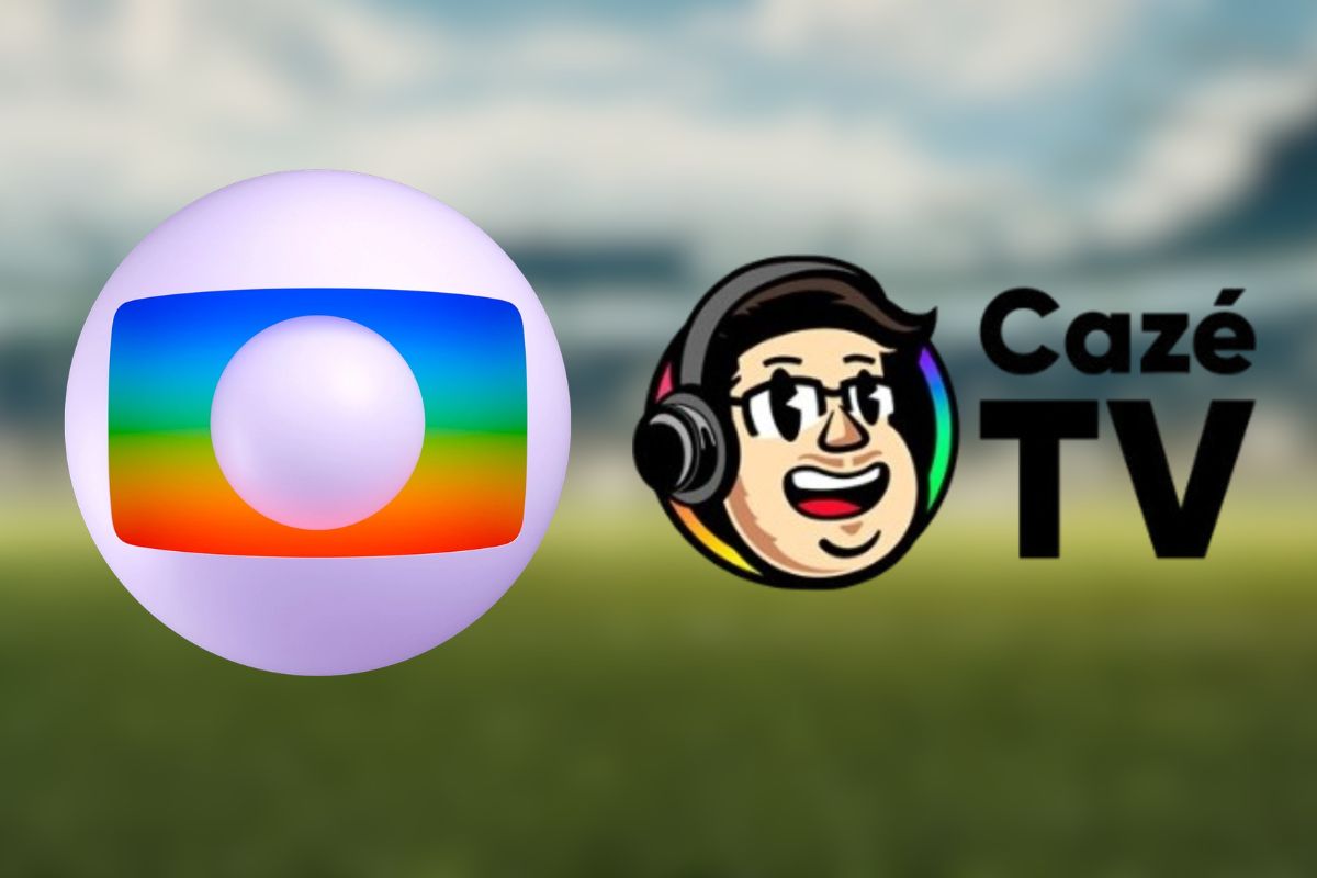 Logo da Globo e da CazéTV