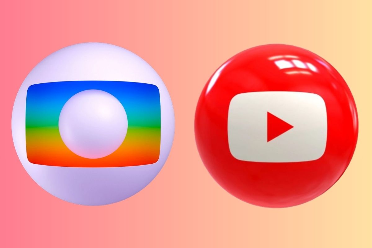 Logo da Globo e Youtube