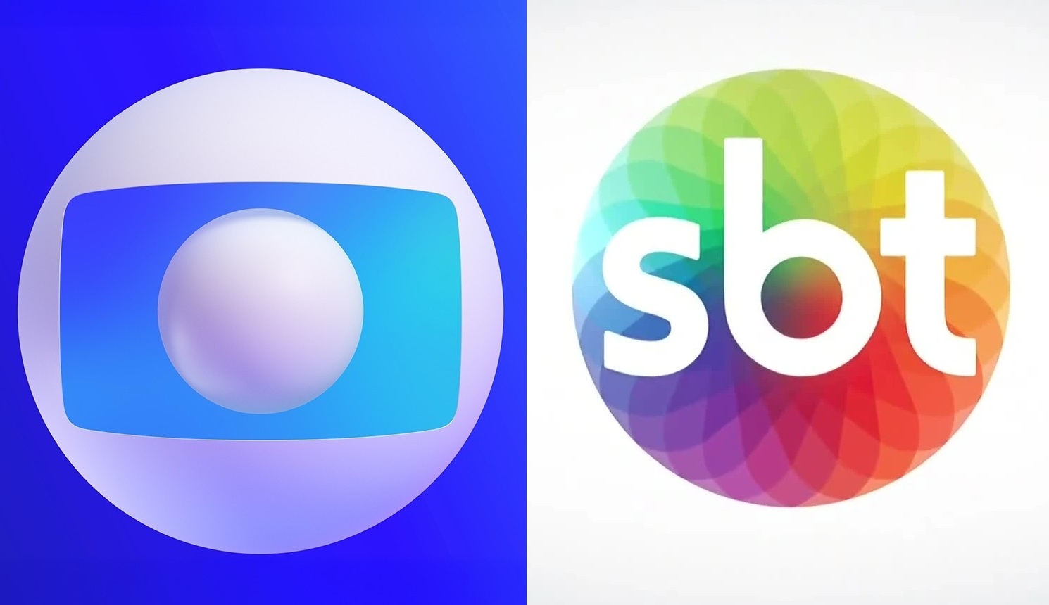 Logo da Globo e SBT