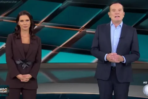 Domingo Espetacular alcança o 1º lugar em Goiânia, Vitória e Curitiba e garante o 2º lugar no PNT e em outras 9 praças: Ibope da TV