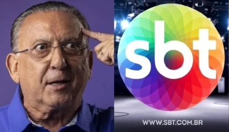 Brasil x Japão: Ao vivo no SBT, Galvão Bueno leva voadora de Alexandre Pato