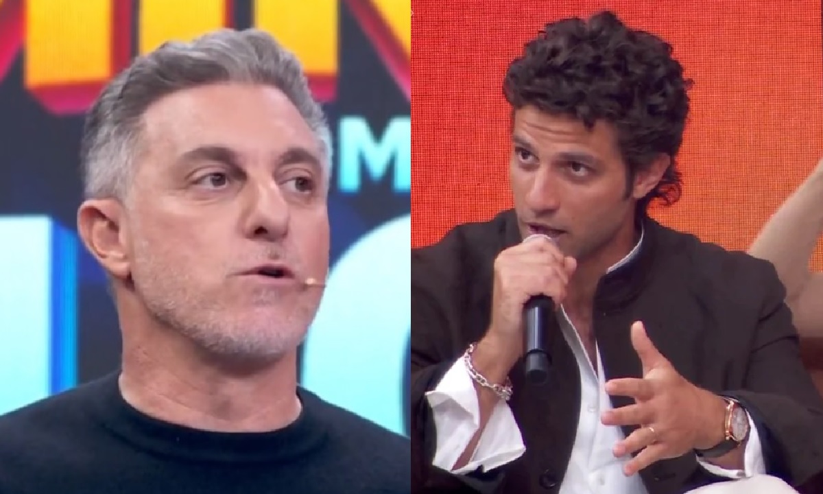 Luciano Huck e Chay Suede